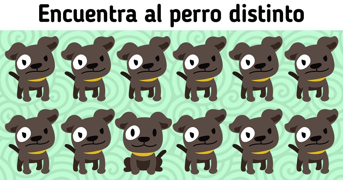 Test: Descubre la imagen distinta en 7 segundos Test: Descubre la imagen distinta en 7 segundos