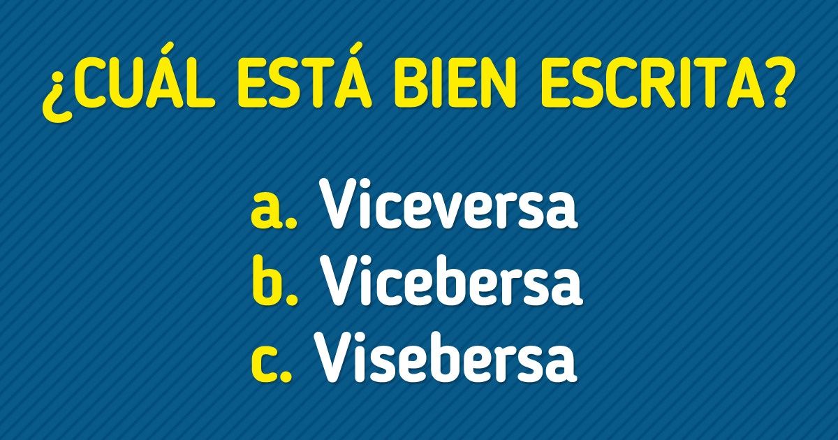 Descubre cuánto sabes de gramática y ortografía con este test