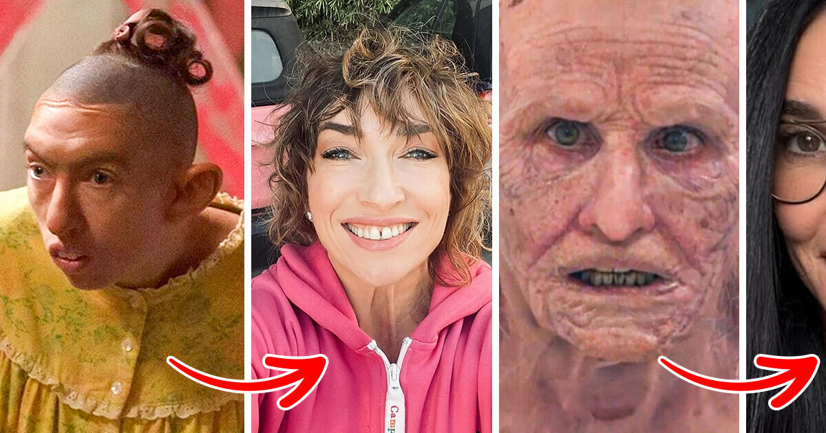 20+ Cambios de look en el cine que demuestran el poder del maquillaje artístico