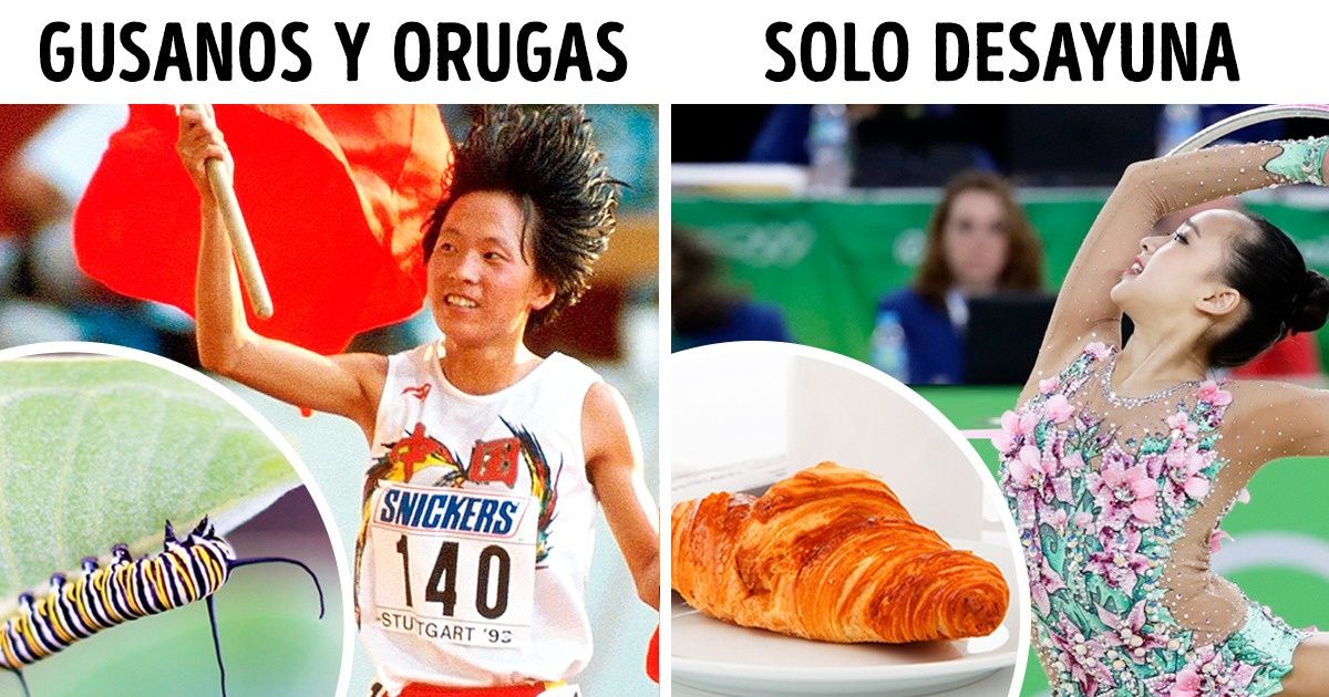 8 Dietas extrañas que siguen algunos deportistas profesionales 8 Dietas extrañas que siguen algunos deportistas profesionales