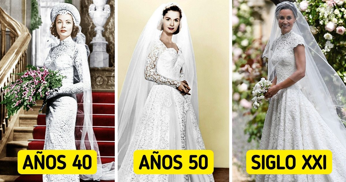 Cómo cambiado los vestidos de novia en los últimos 100 años / Genial