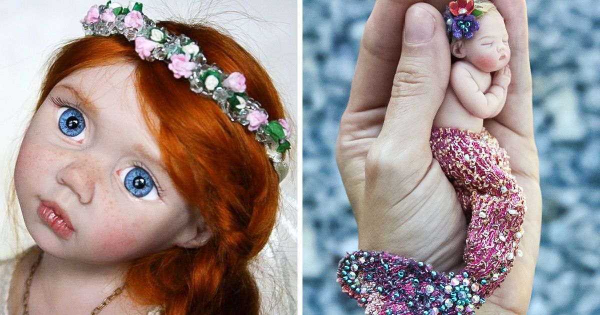 Artista crea minimuñecas a mano que impresionan con su belleza y realismo