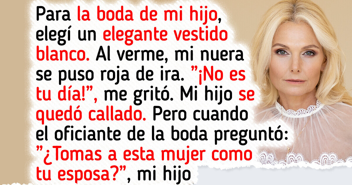Mi nuera me trató con desprecio, pero la actitud de mi hijo es lo que me chocó Mi nuera me trató con desprecio, pero la actitud de mi hijo es lo que me chocó