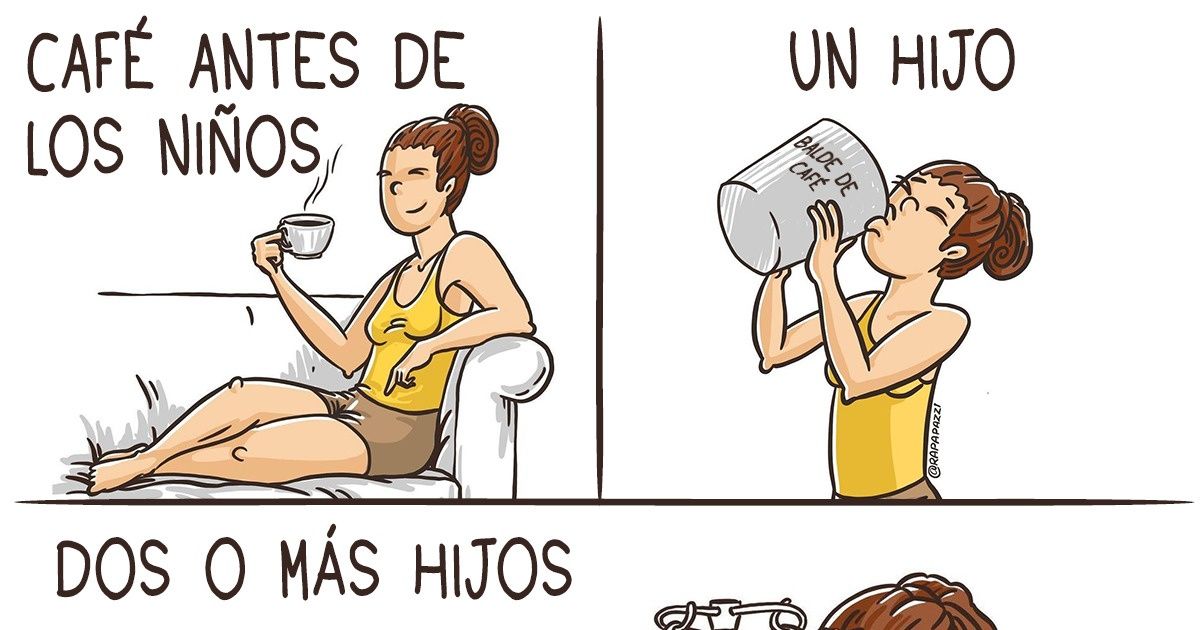 17 Cómics reveladores que muestran cómo tener hijos divide inevitablemente la vida en “antes” y “después”
