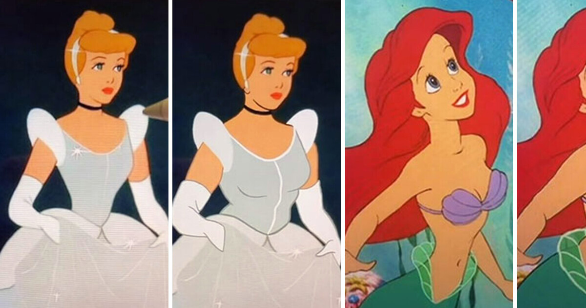 Un artista rediseña personajes Disney dándoles cuerpos realistas Un artista rediseña personajes Disney dándoles cuerpos realistas