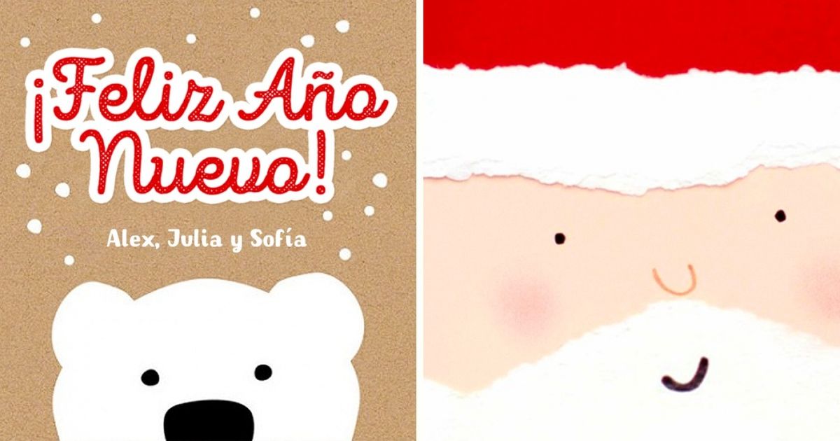 40 Tarjetas para estas fiestas decembrinas que puedes hacer con lo que tengas a la mano