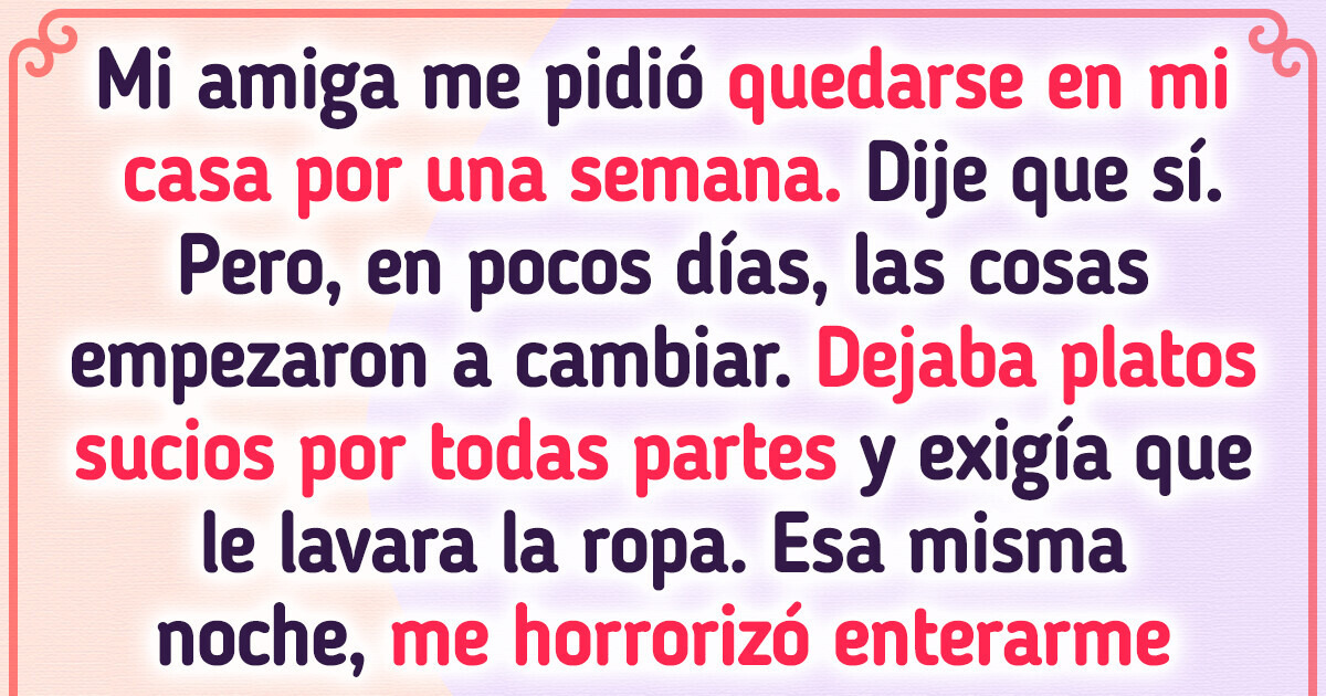 Tomé la decisión de no permitir que mi amigo siga pasándose de la raya conmigo Tomé la decisión de no permitir que mi amigo siga pasándose de la raya conmigo