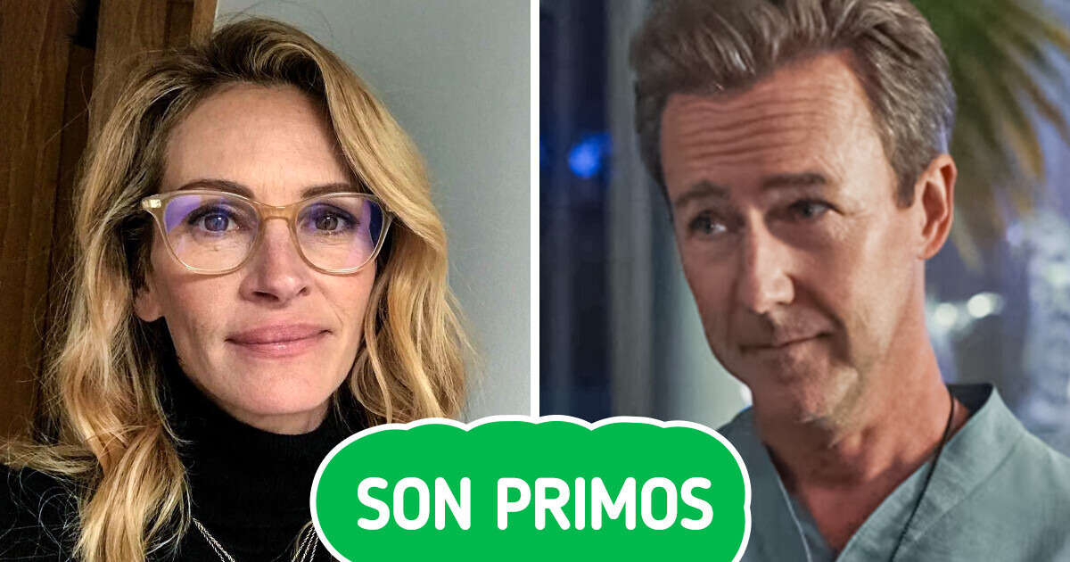 13 Pares de famosos que son parte del mismo árbol genealógico 13 Pares de famosos que son parte del mismo árbol genealógico
