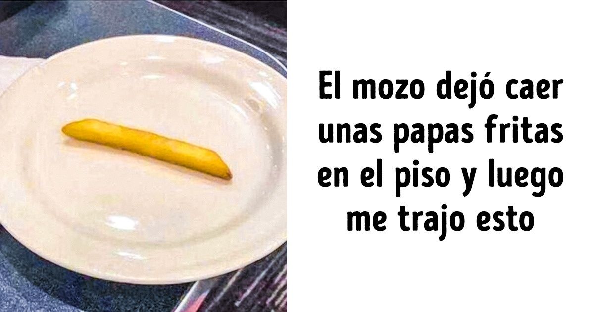20+ Personas que difícilmente podrán olvidar esas salidas a comer