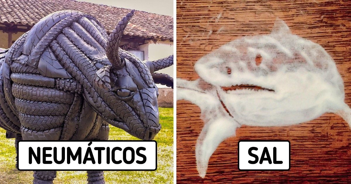 20 Personas que convierten todo lo que tocan en arte
