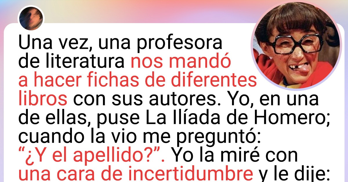 15 Usuarios de Genial que tuvieron maestros que parecieran haber aprendido con la Chilindrina