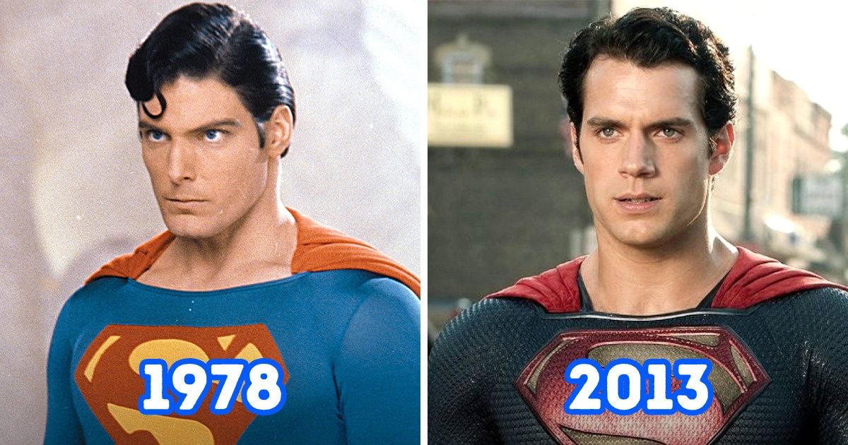 12 Personajes de ficción que han tenido distintas caras a lo largo de los tiempos 12 Personajes de ficción que han tenido distintas caras a lo largo de los tiempos