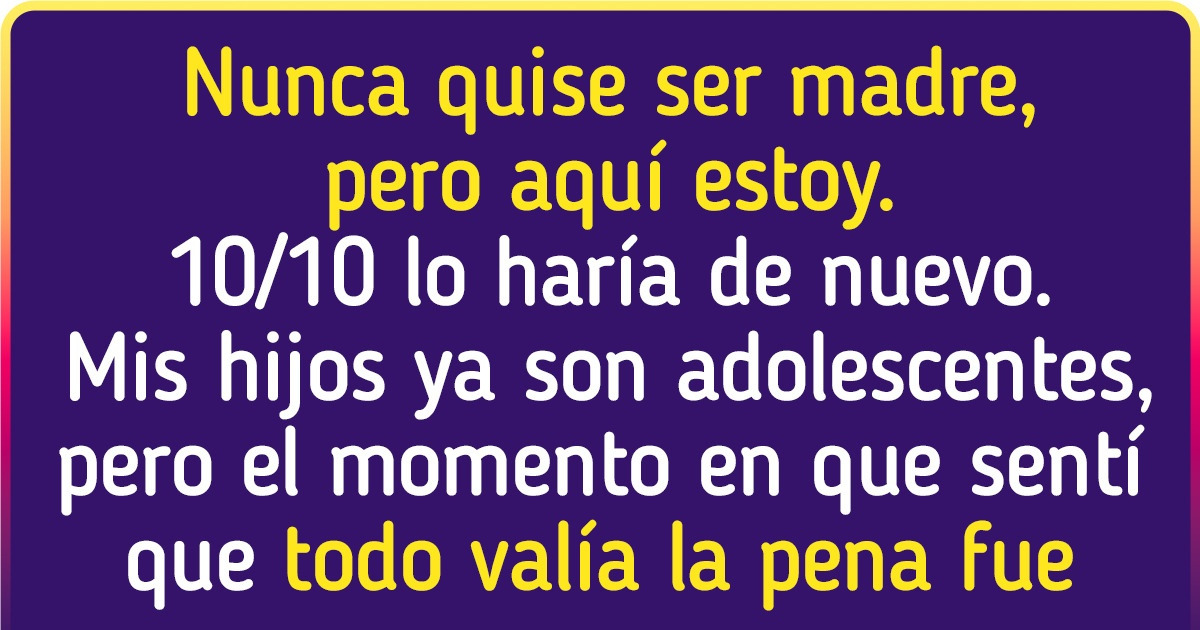 20 Experiencias que demuestran por qué la maternidad es tan compleja y linda a la vez 20 Experiencias que demuestran por qué la maternidad es tan compleja y linda a la vez