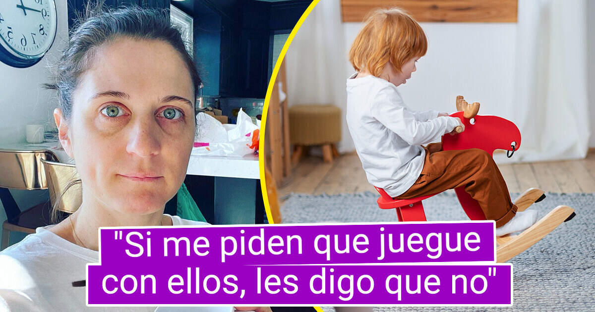 Madre confiesa por qué no juega con sus hijos y desata un acalorado debate