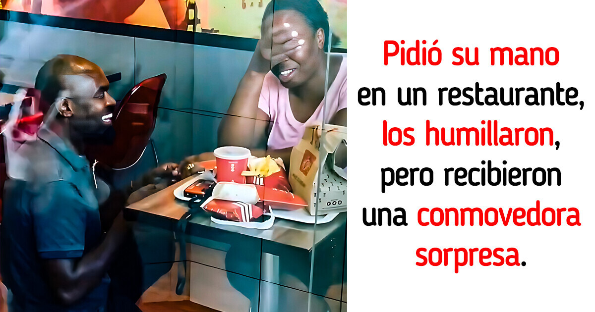 Esta pareja se juró amor en un KFC y sucedió un milagro