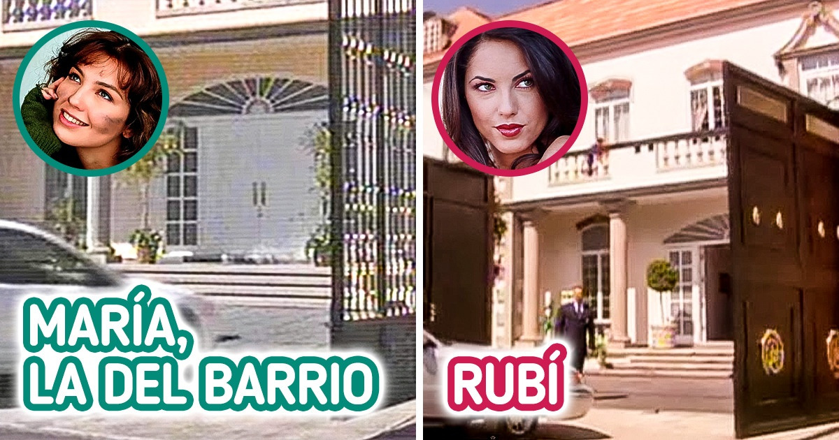 8 Veces en que se usaron las mismas mansiones en distintas telenovelas, pero solo un alma detectivesca podría notarlo 8 Veces en que se usaron las mismas mansiones en distintas telenovelas, pero solo un alma detectivesca podría notarlo