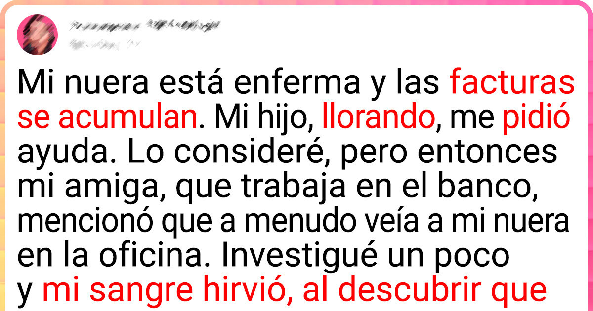 Me niego a pagar las facturas médicas de mi nuera sin dinero, no soy una institución benéfica Me niego a pagar las facturas médicas de mi nuera sin dinero, no soy una institución benéfica