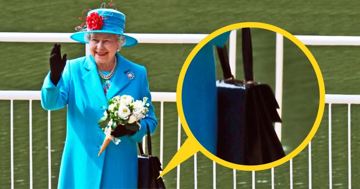Es por eso que la reina de Inglaterra siempre lleva una bolsa de mano con ella