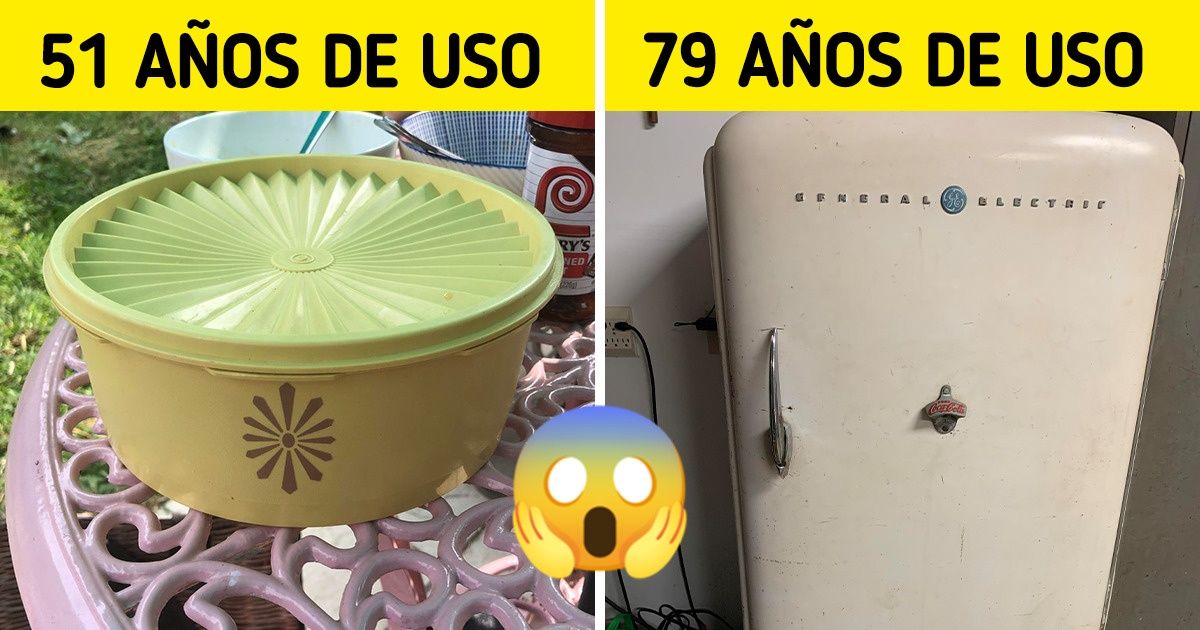 25 Objetos que resistieron el paso del tiempo de manera envidiable 25 Objetos que resistieron el paso del tiempo de manera envidiable