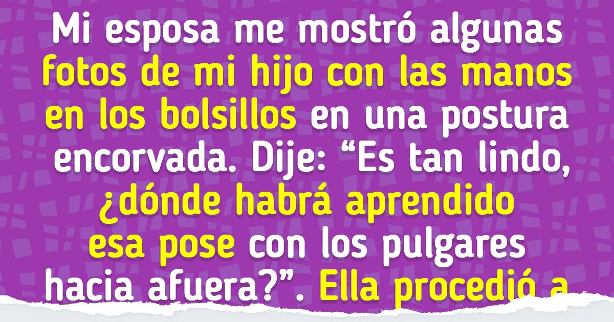 18 Hijos que demuestran el orgullo que sienten por sus padres al tratar de ser como ellos