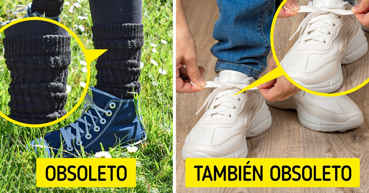 14 Prendas y accesorios que dejaron de estar de moda y no nos dimos cuenta