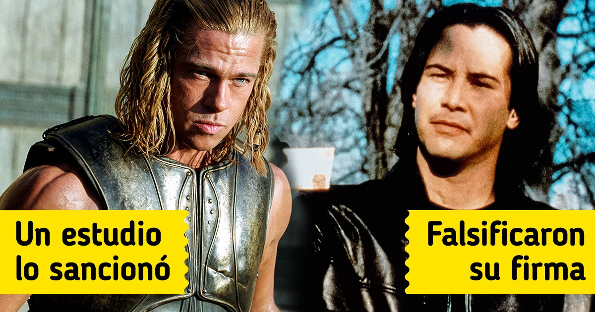 12 Actores que no querían actuar en una película pero tuvieron más remedio que hacerlo