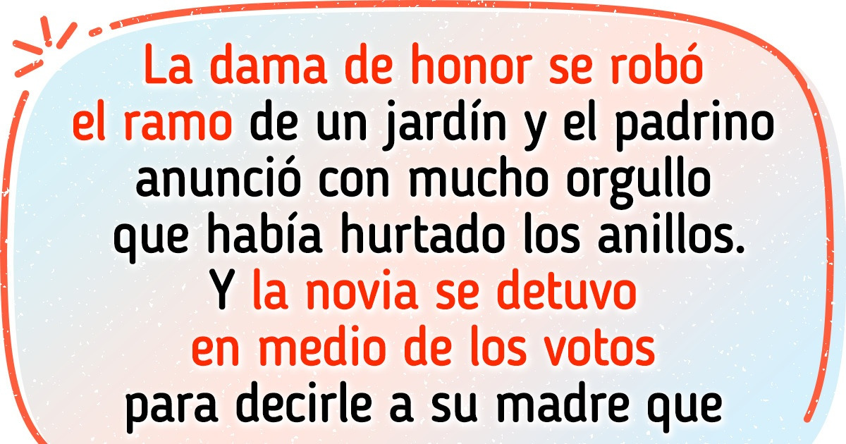 18 Bodas tan desastrosas que podrían convertirse en películas de comedia