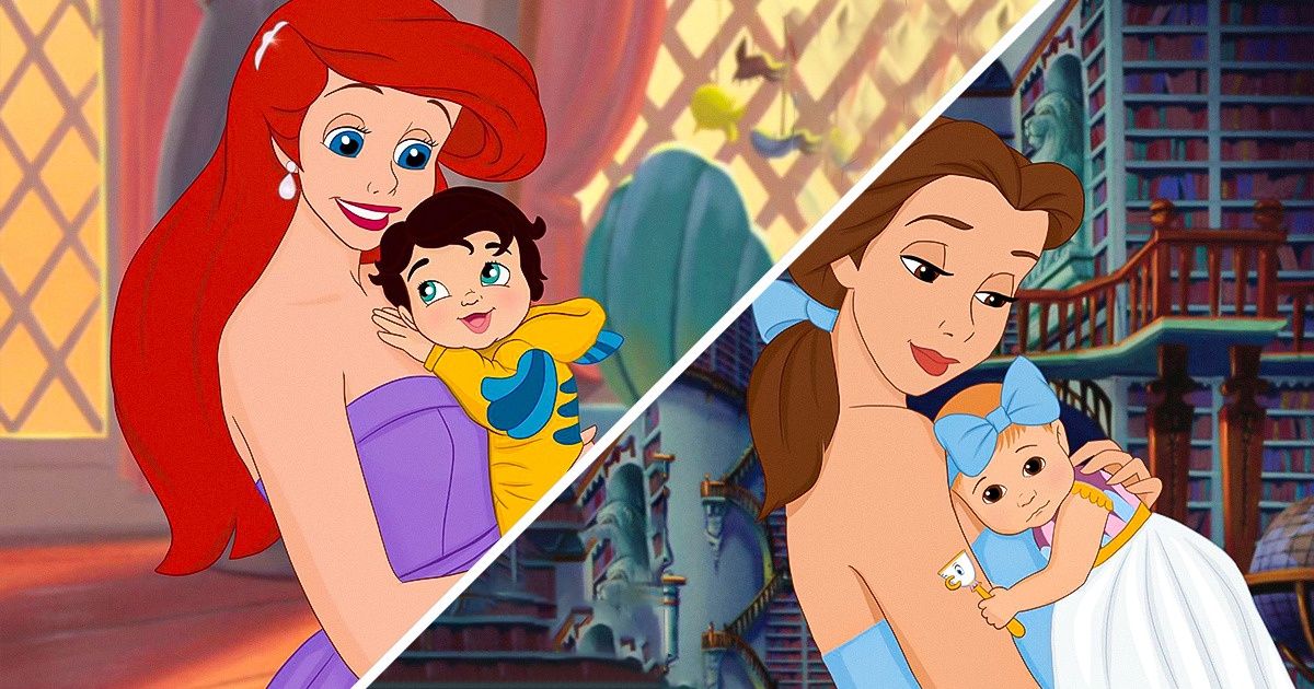 Una artista imaginó a 10 princesas de Disney como madres de adorables bebés, y el resultado nos encantó Una artista imaginó a 10 princesas de Disney como madres de adorables bebés, y el resultado nos encantó