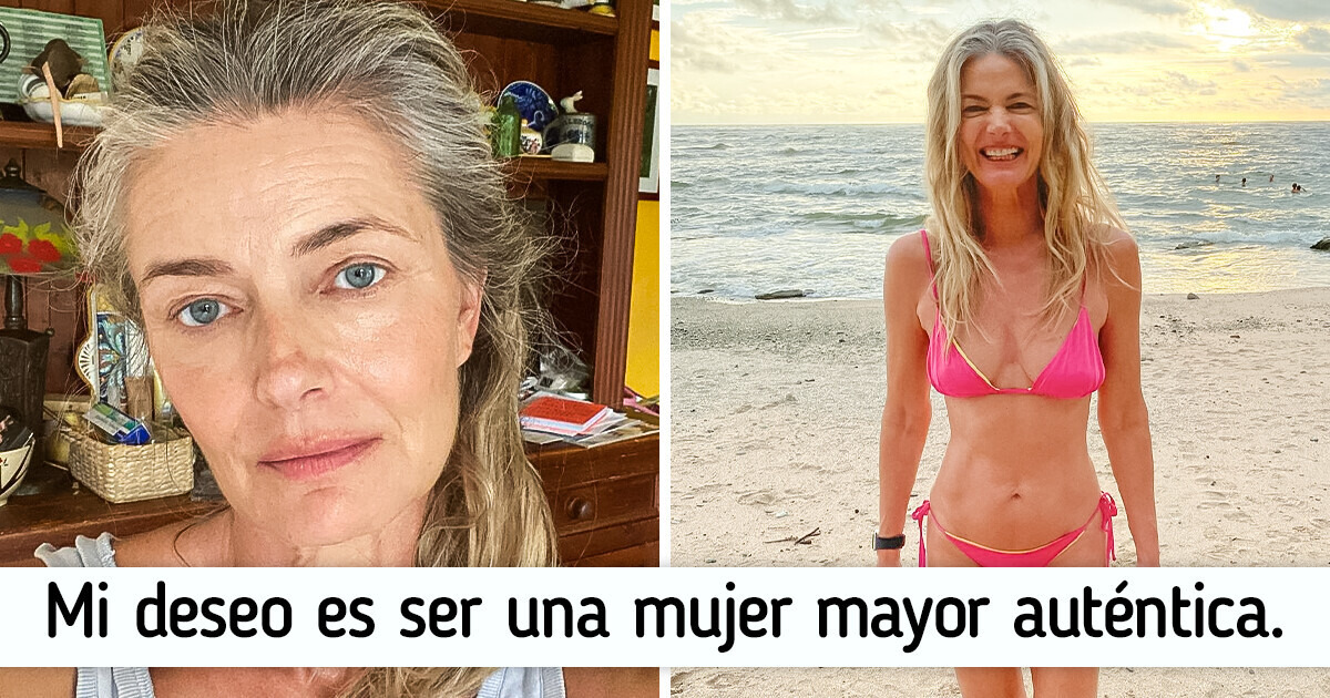 Una modelo de 57 años respondió a los haters que la llamaron “abuela desesperada” cuando publicó sus fotos en bikini Una modelo de 57 años respondió a los haters que la llamaron “abuela desesperada” cuando publicó sus fotos en bikini