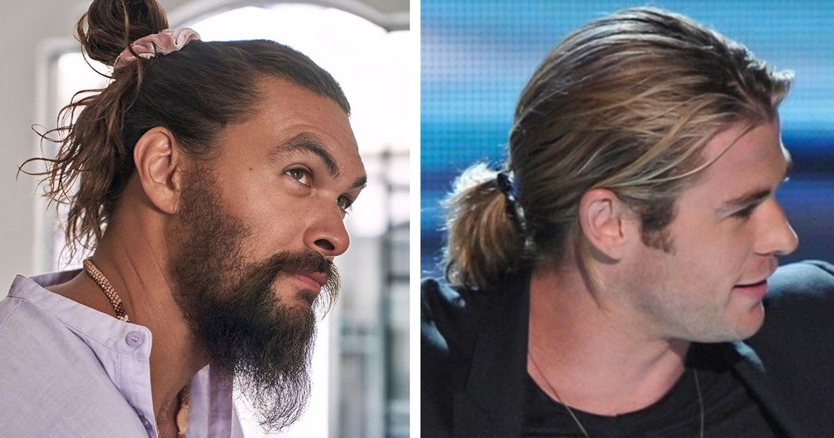 15 Famosos que llevan el cabello largo y enrollado en un moño, y nos parece que lucen muy apuestos