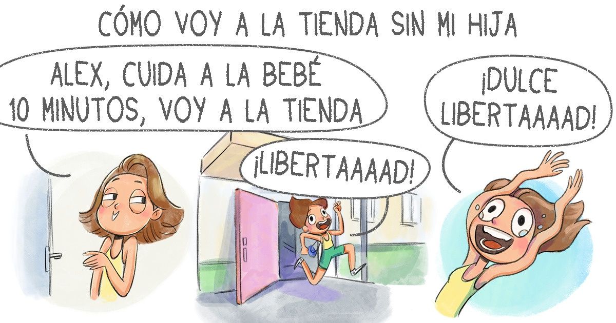10 Cómics que demuestran que la maternidad es un plato que debe servirse sazonado con humor 10 Cómics que demuestran que la maternidad es un plato que debe servirse sazonado con humor
