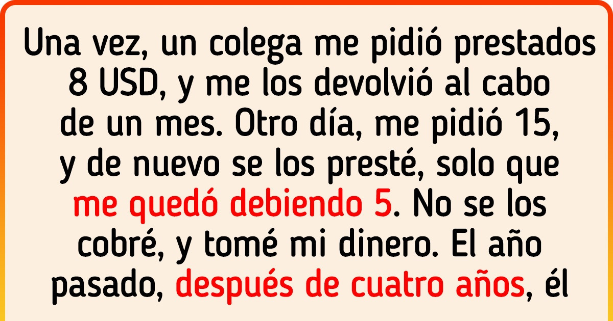 20+ Usuarios de la red que prestaron dinero y no lo volvieron a ver ni en sueños