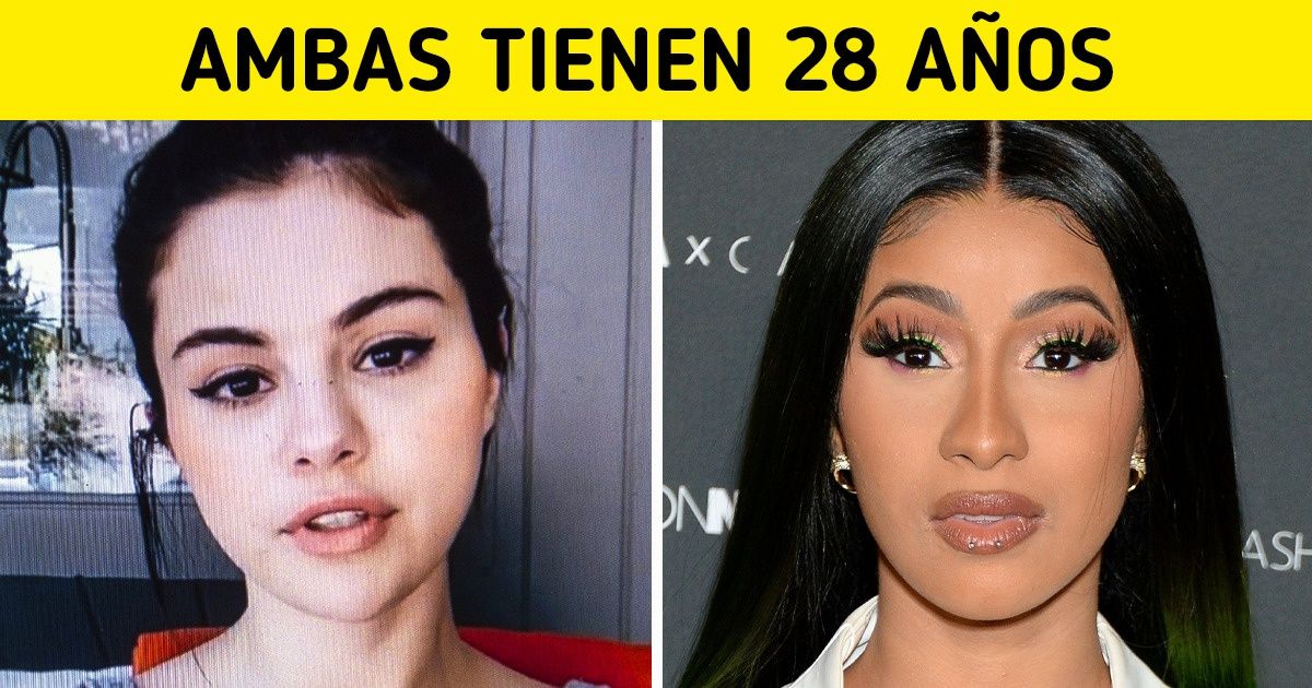 17 Pares de famosos que comparten la misma edad, aunque cueste creerlo