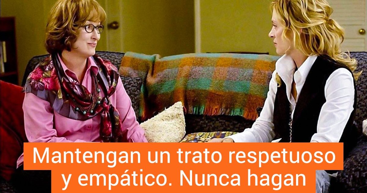 Cómo se pueden limar asperezas entre suegra y nuera Cómo se pueden limar asperezas entre suegra y nuera