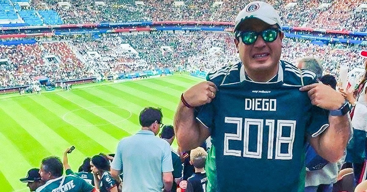 La historia de Gilberto Martínez, un aficionado mexicano que hace unos meses perdió a su familia