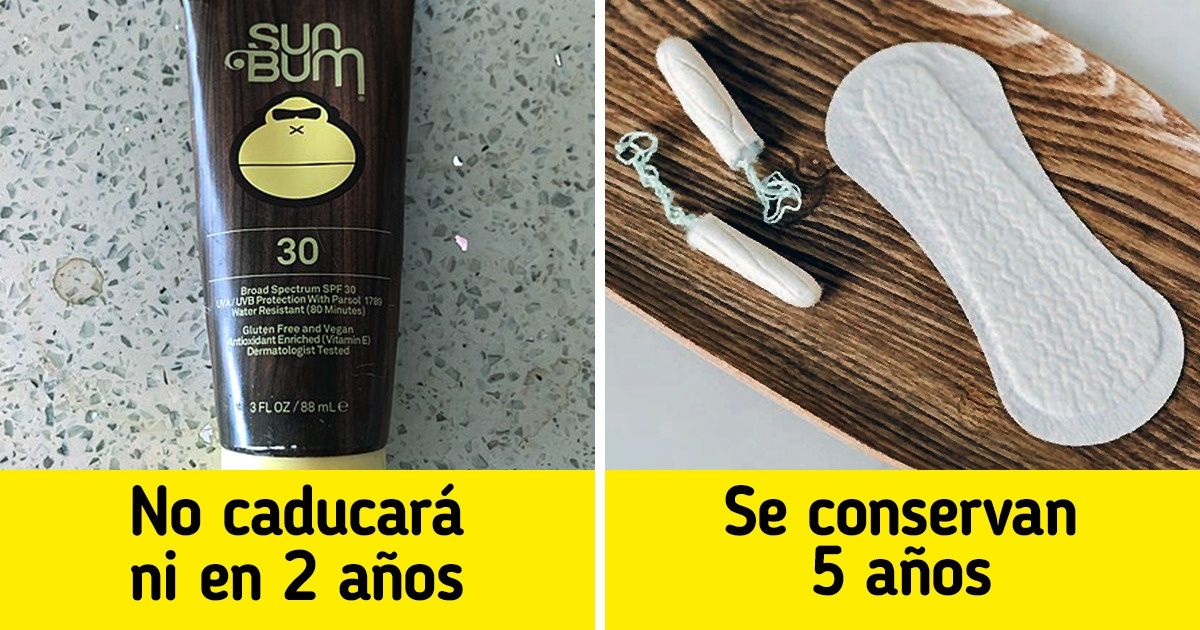 10 Productos cuya vida útil excede significativamente la fecha del envase 10 Productos cuya vida útil excede significativamente la fecha del envase