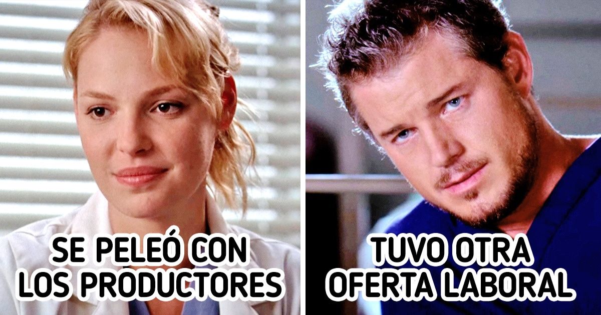 12 Actores que abandonaron “Grey’s Anatomy” y las razones por las cuales lo hicieron 12 Actores que abandonaron “Grey’s Anatomy” y las razones por las cuales lo hicieron