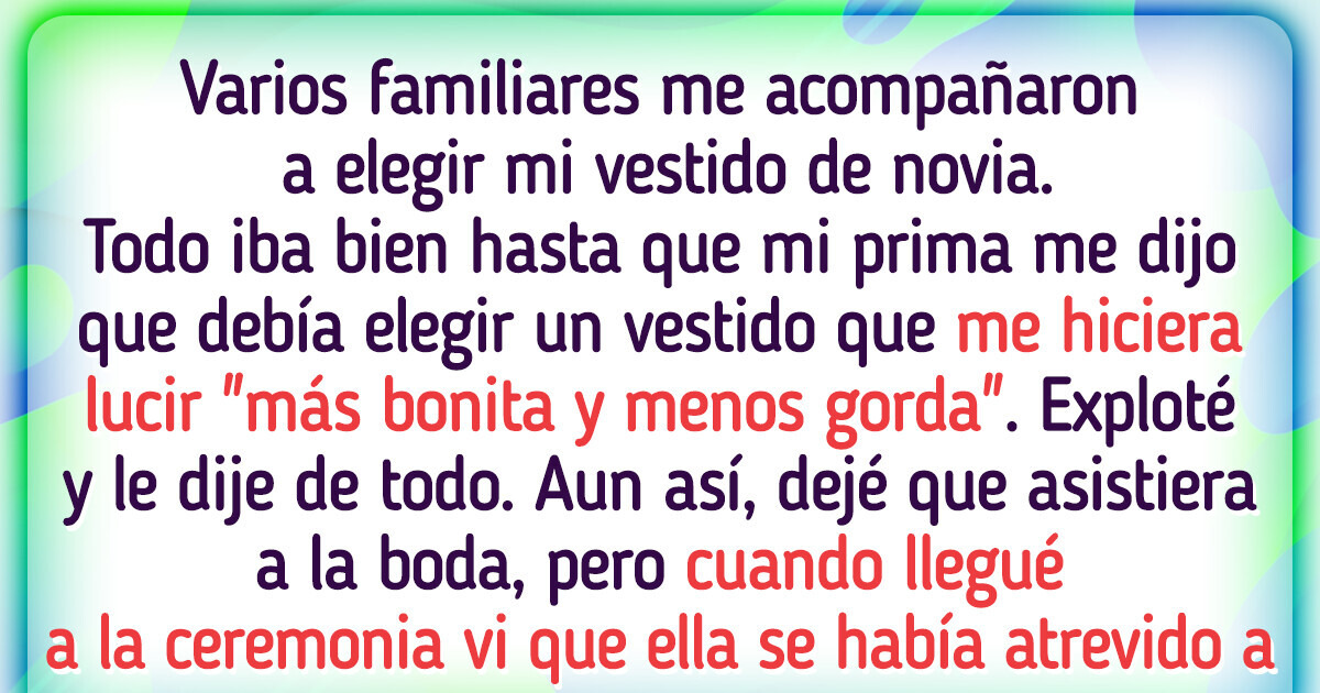 Eché a mi prima de mi boda por no cumplir con mis normas y deseos para el evento Eché a mi prima de mi boda por no cumplir con mis normas y deseos para el evento