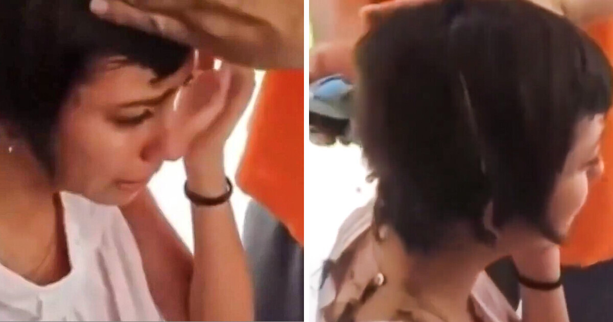 Padre rasura la cabeza de su hija por burlarse de compañero con cáncer
