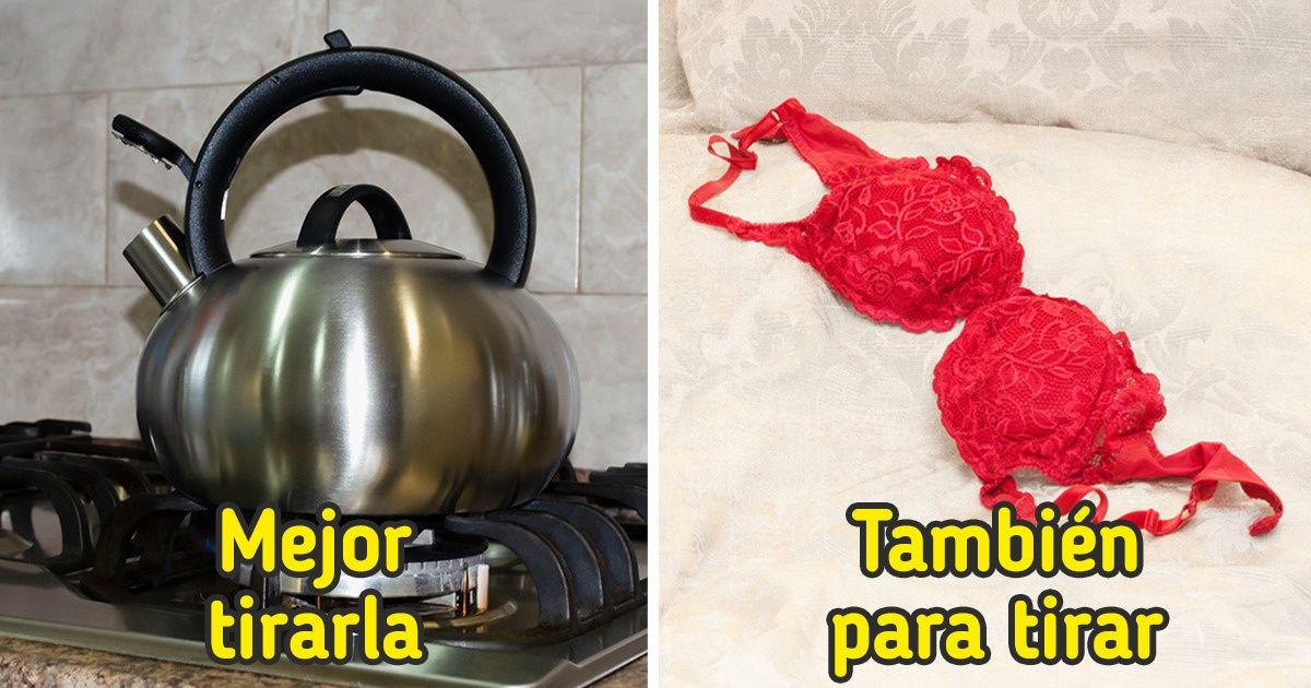 12 Artículos que abarrotan nuestros hogares y que deberíamos tirar, pero los seguimos guardando 12 Artículos que abarrotan nuestros hogares y que deberíamos tirar, pero los seguimos guardando