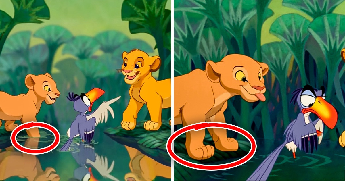 11 Películas de dibujos animados en las que los animadores tuvieron un pequeño despiste