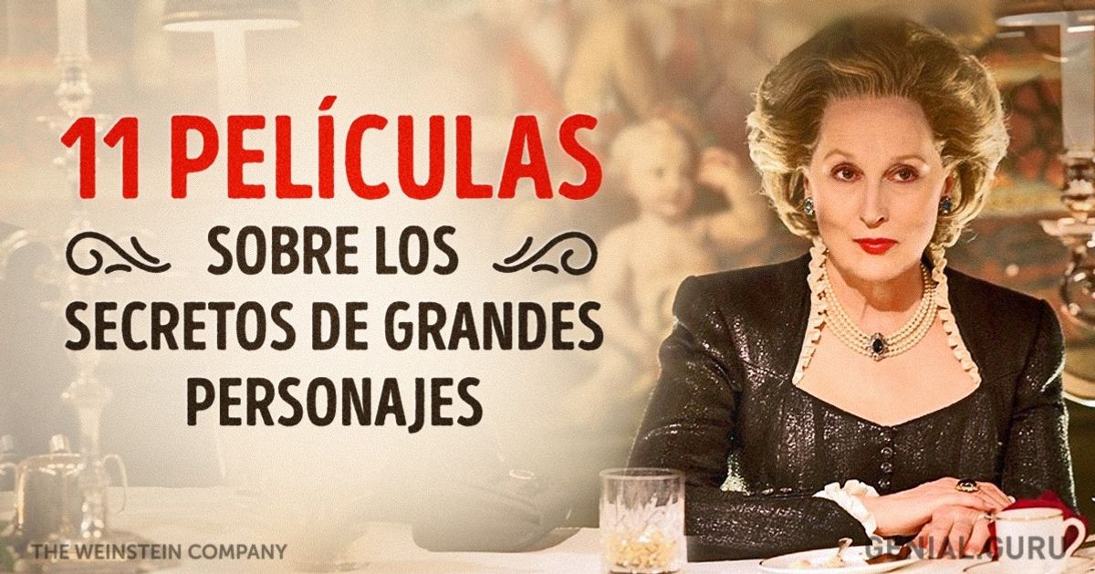 11 Películas que revelan los secretos de grandes personajes