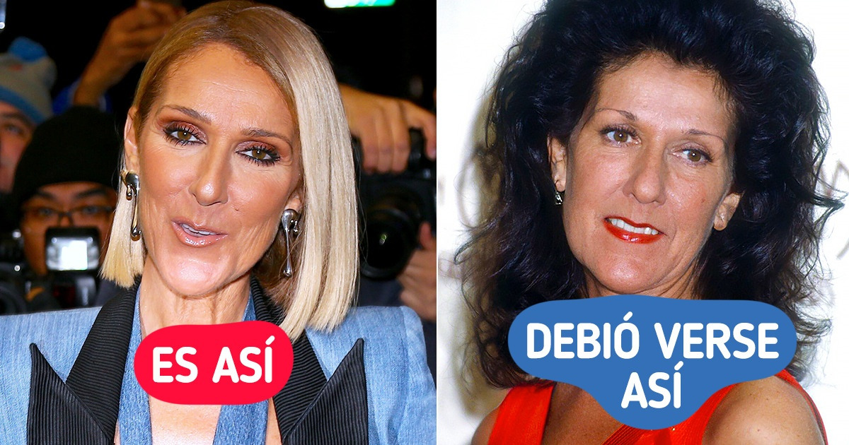 Cómo se verían actualmente 18 celebridades si hubieran conservado su belleza natural