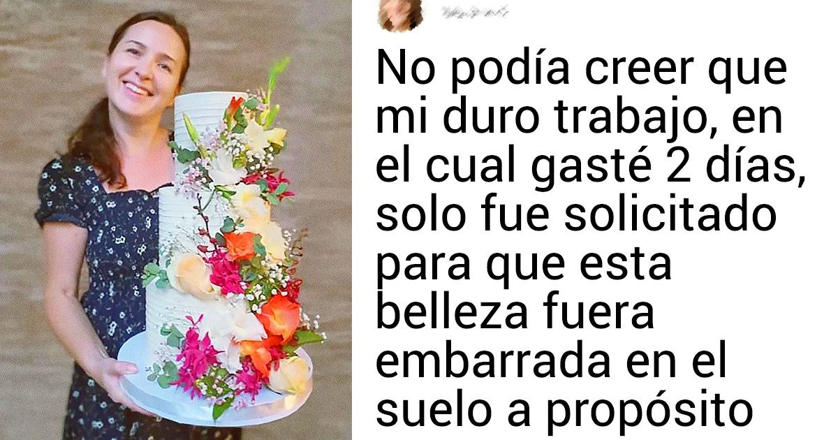 Desde hace 7 años hago pasteles para lujosas bodas, y ahora quiero hablarte sobre la otra cara de mi trabajo Desde hace 7 años hago pasteles para lujosas bodas, y ahora quiero hablarte sobre la otra cara de mi trabajo