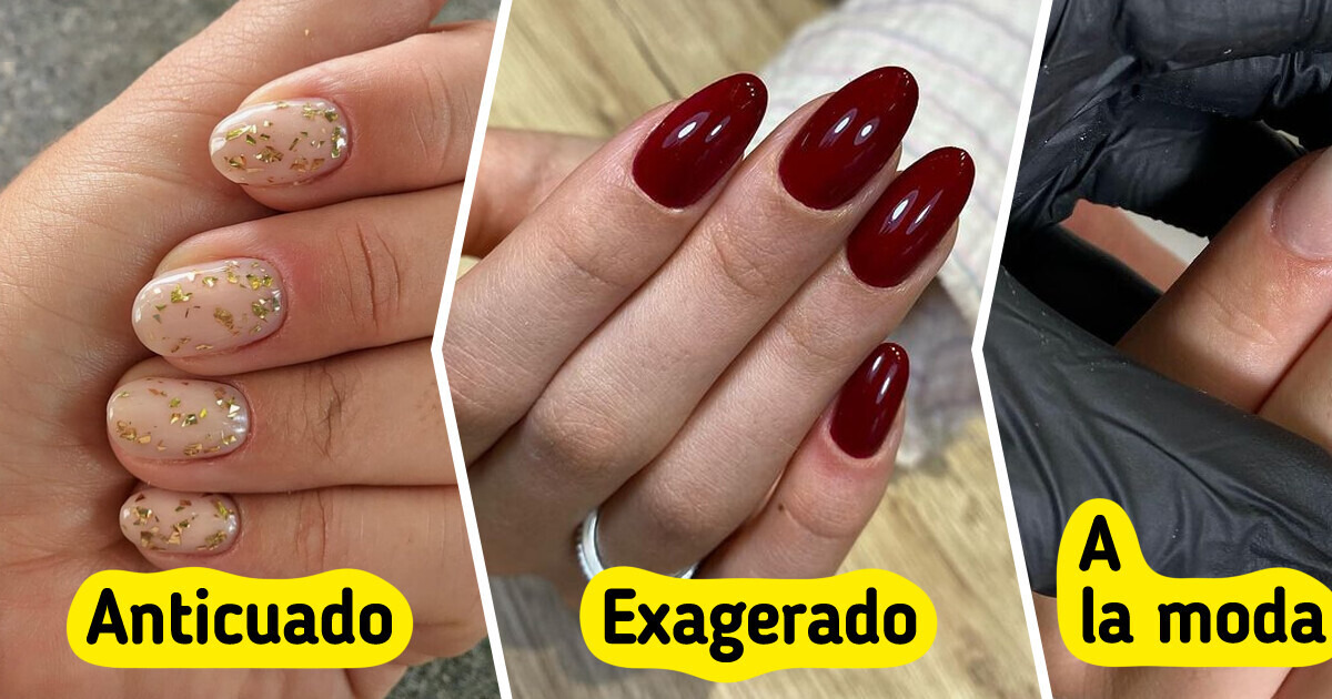 11 Tendencias de uñas del pasado que están regresando con fuerza 11 Tendencias de uñas del pasado que están regresando con fuerza