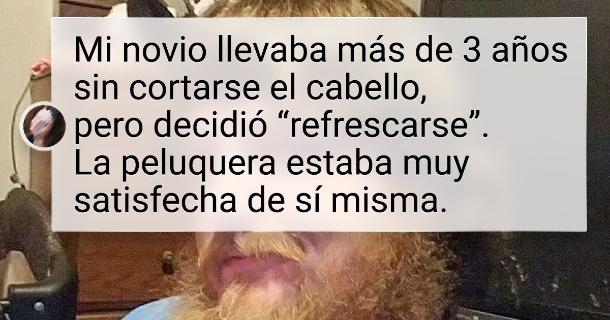 18 Personas que soñaban con un corte de pelo elegante, pero ahora evitan los espejos 18 Personas que soñaban con un corte de pelo elegante, pero ahora evitan los espejos