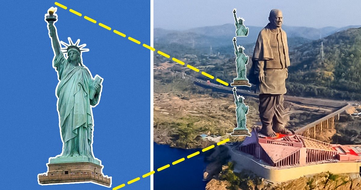 11+ Gigantescas estatuas del mundo que hacen parecer a la de la Libertad una enanita 11+ Gigantescas estatuas del mundo que hacen parecer a la de la Libertad una enanita
