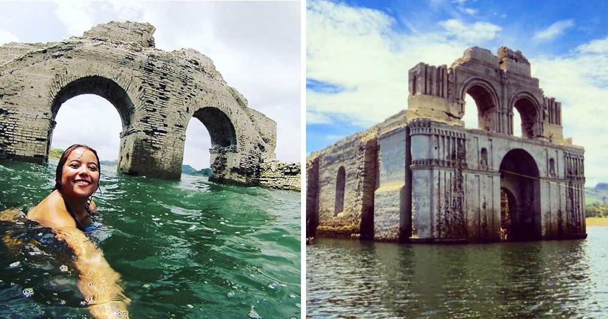 8 Impresionantes sitios sumergidos que ahora han vuelto a ser visibles