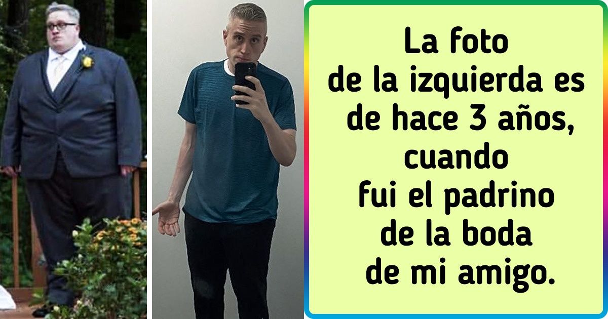 20 Veces en que las personas lograron bajar algunos kilos y lo presumieron en redes sociales