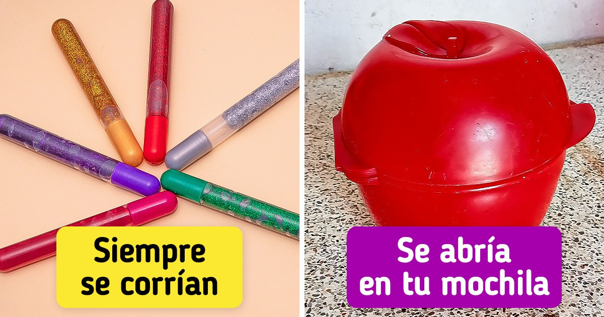 16 Cosas que solíamos usar cuando íbamos a la escuela que deberían volver a estar de moda